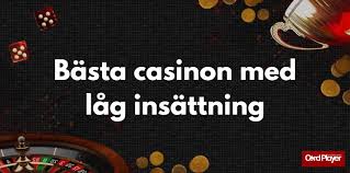 Casino med lägst insättning Spela utan stora risker! Casino med lägst insättning Spela utan stora risker!