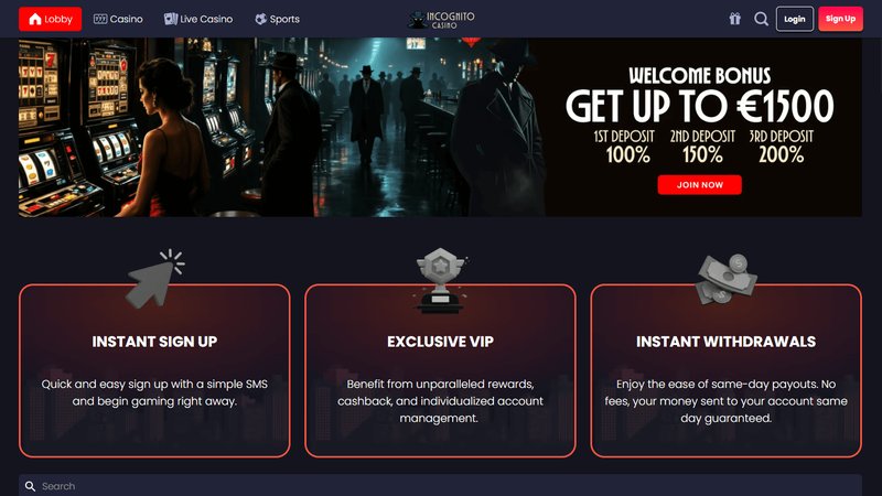 Best incognito casino withdrawal in United Kingdom